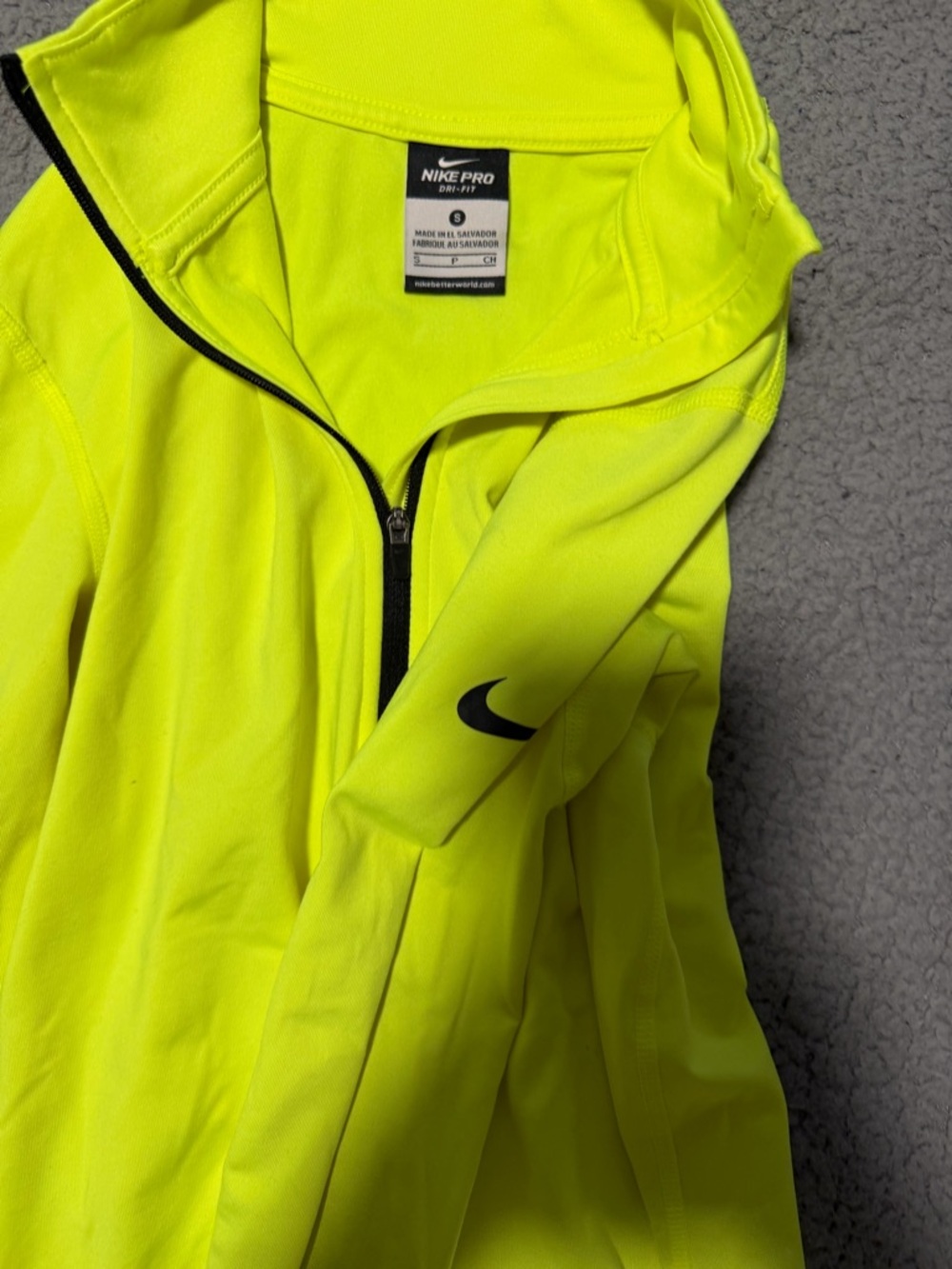Nike Women’s Neon Yellow sweater